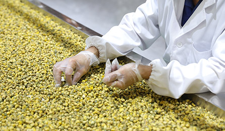 The making process of scented tea