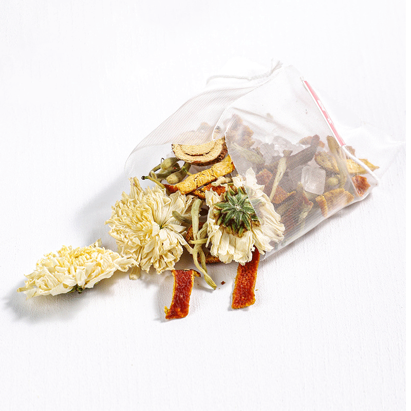 Triangular Pyramid Tea Bag with String Herbal Tea Bag